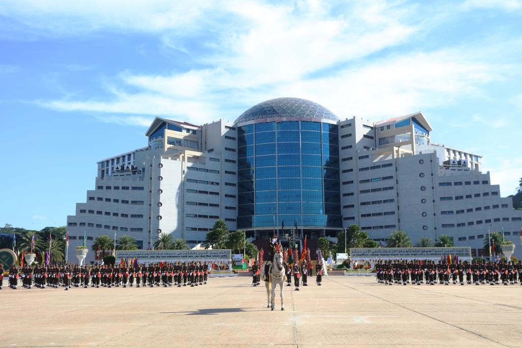 Commandant Parade of 87 BMA Long Course, 83 DSSC (AMC), 69 DSSC (ADC) and 59 BMA Special Course
