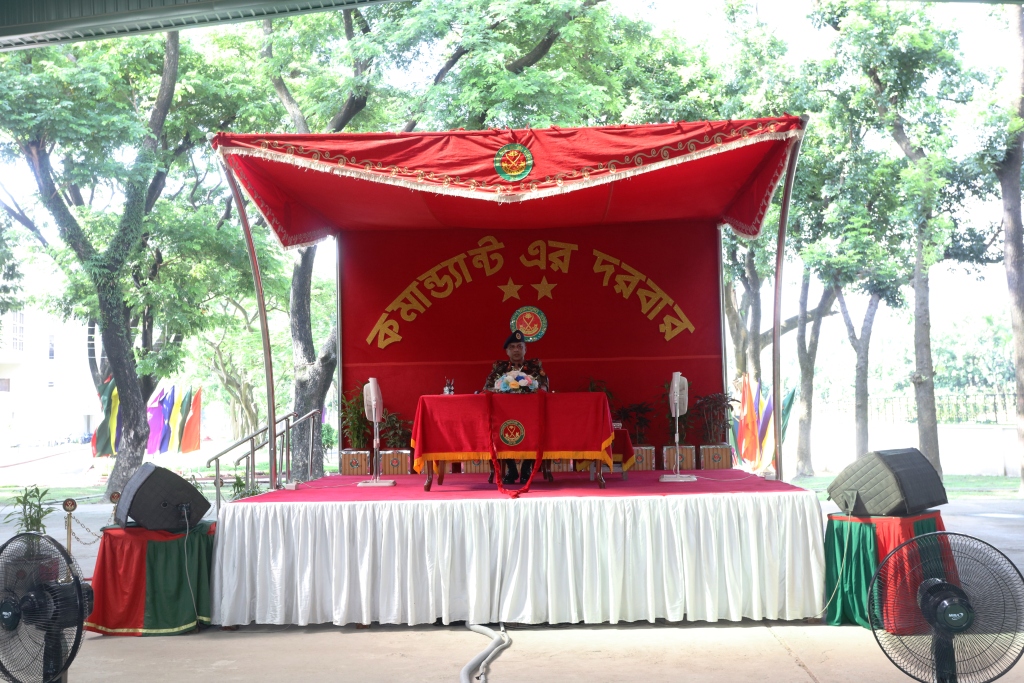 Commandant's Darbar - July 2024