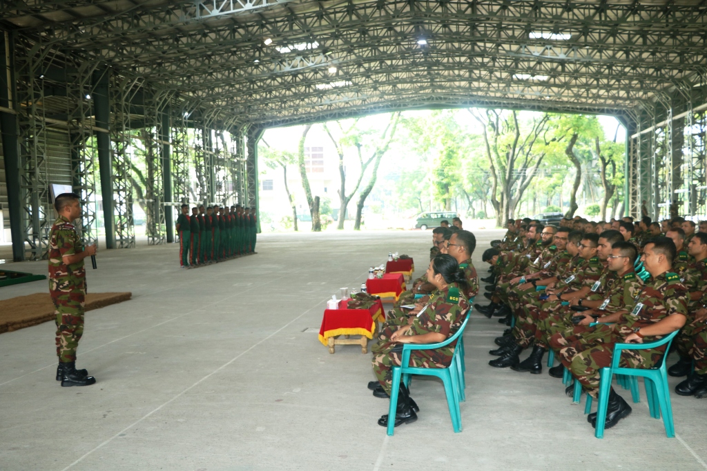 BMA Visit - BCS and BJS Military Orientation Training - 80