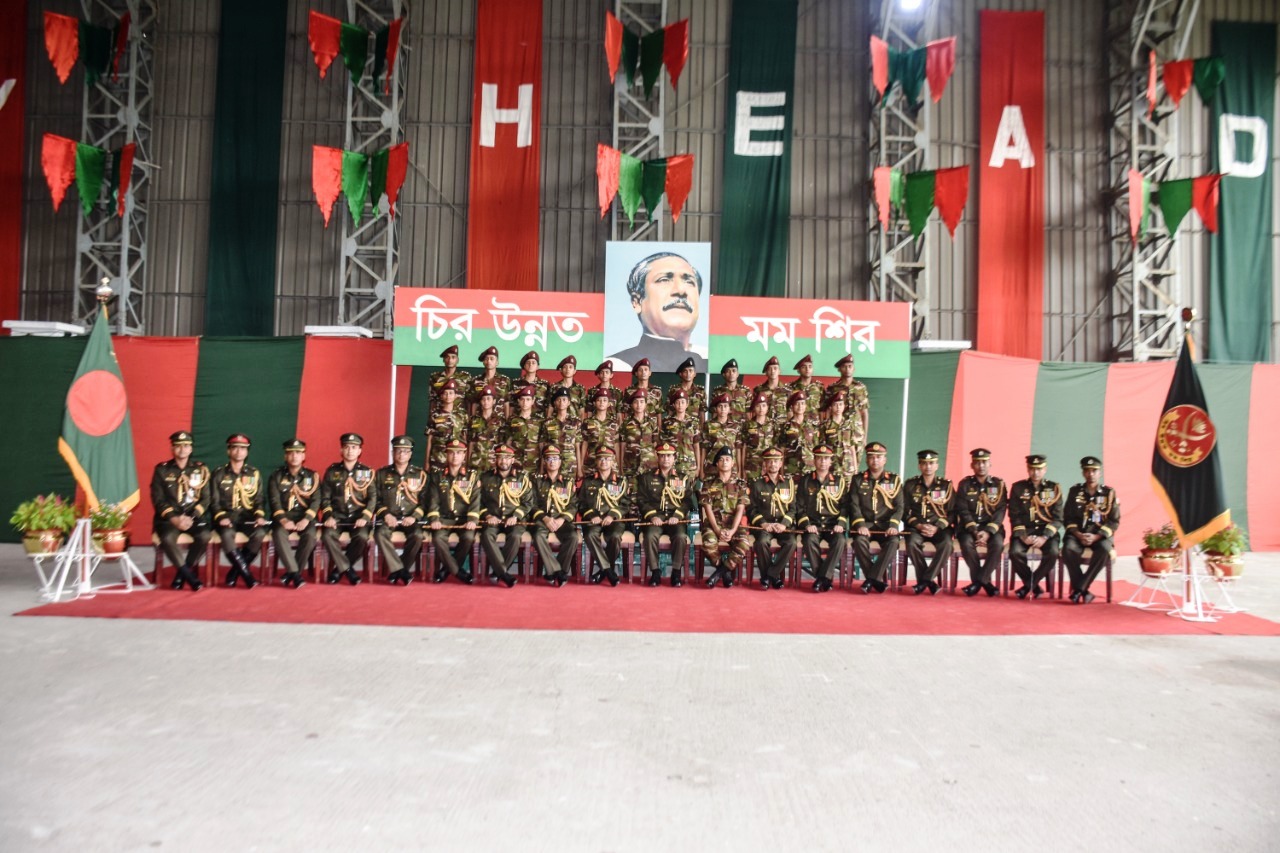 Oath Taking and Pipping Ceremony of 78 DSSC (AMC) & 65 DSSC (ADC)
