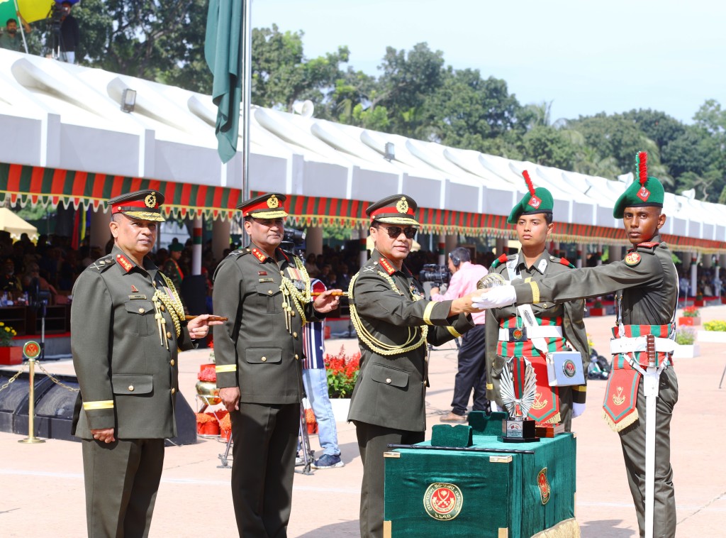 The President Parade of 85 BMA Long Course and 58 BMA Special Course