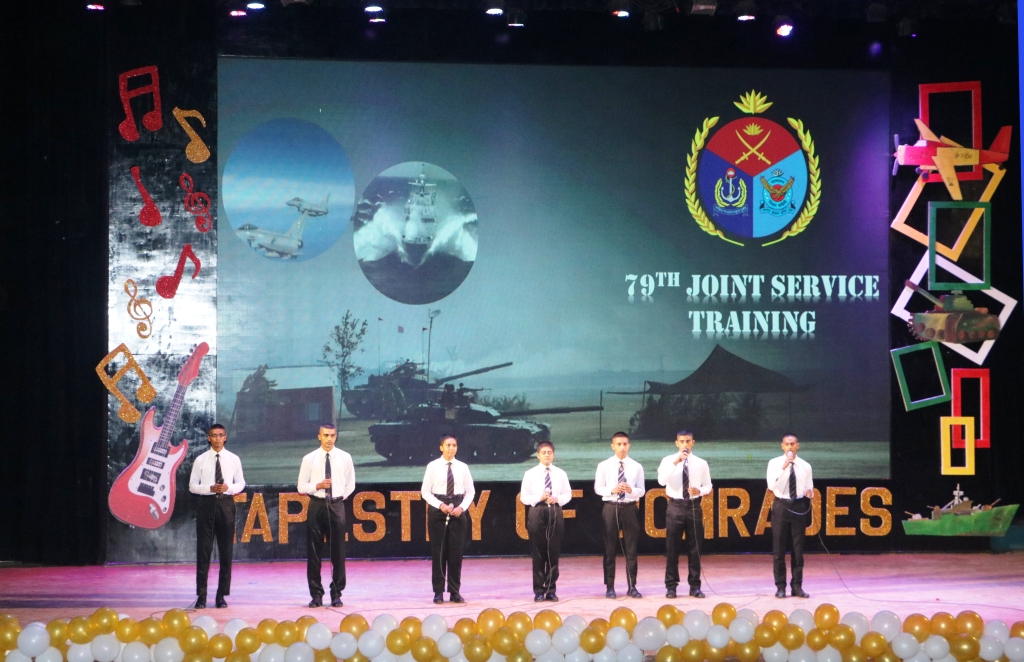 Cultural Programme of 79 Joint Services Training