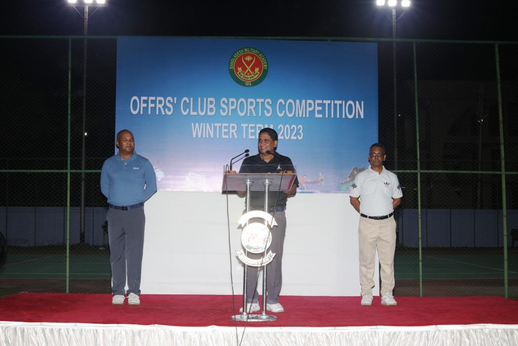 BMA Officers’ Club Sports Competition - Winter Term 2023