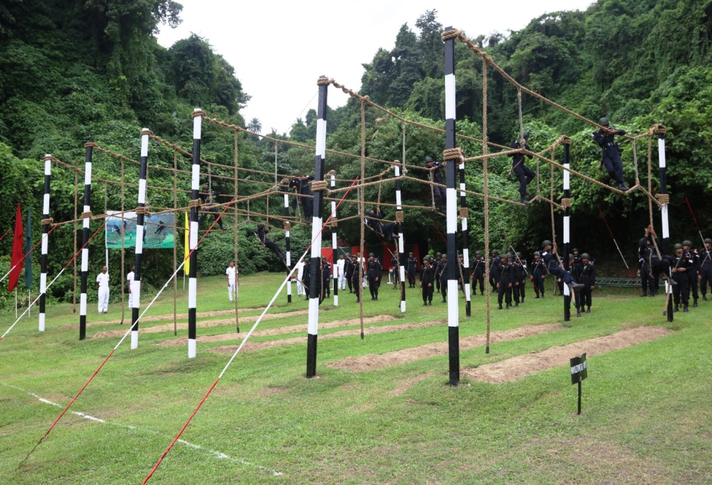 Inter Company Assault Course Competition - Winter Term 2024