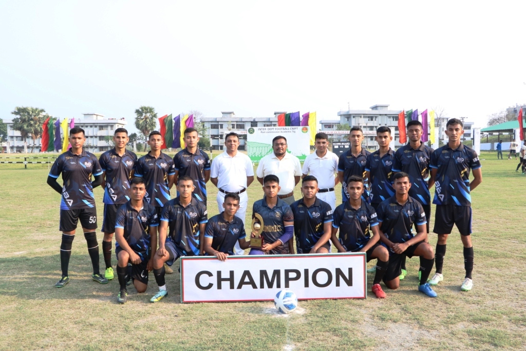 Inter Department Football Competition of PCAT-10