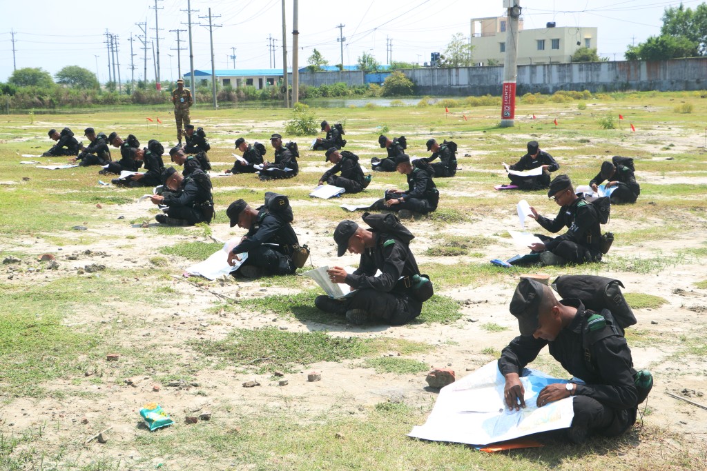 Exercise GIS (Geographic Information System) of 89 BMA Long Course