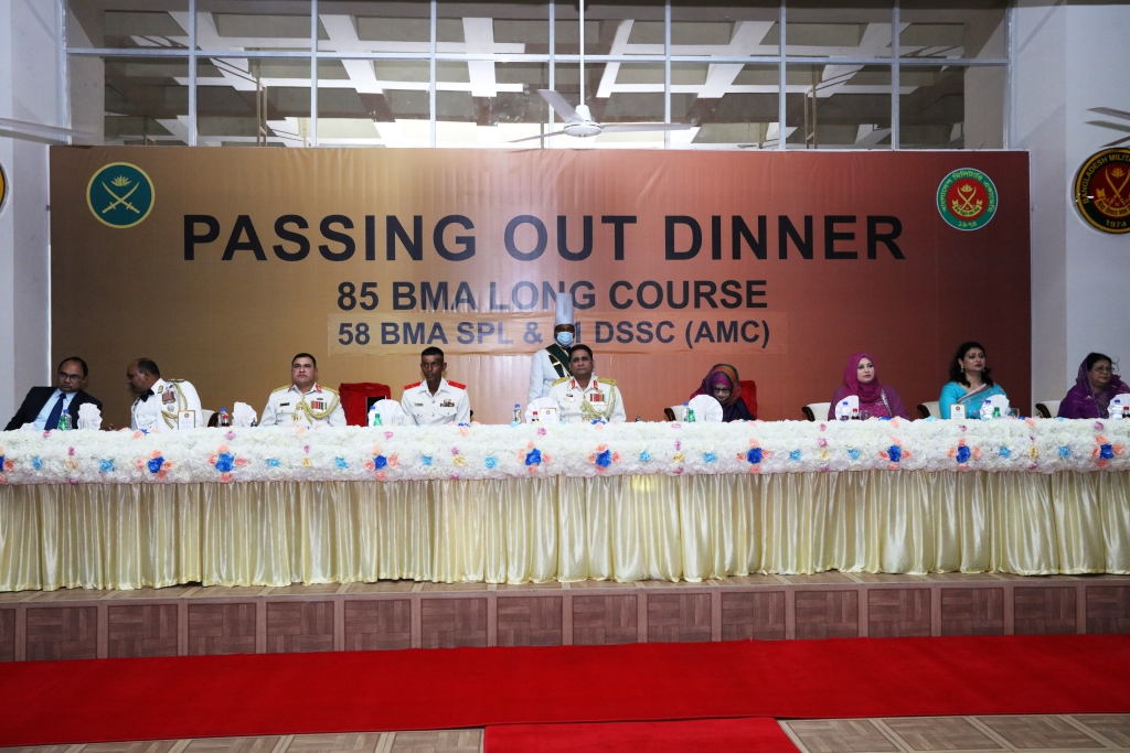 Passing Out Dinner - Winter Term 2023