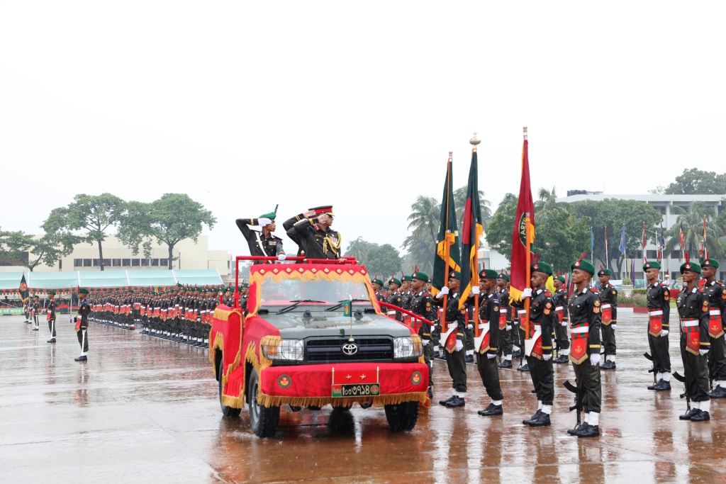 Commandant Parade of 86th BMA Long Course