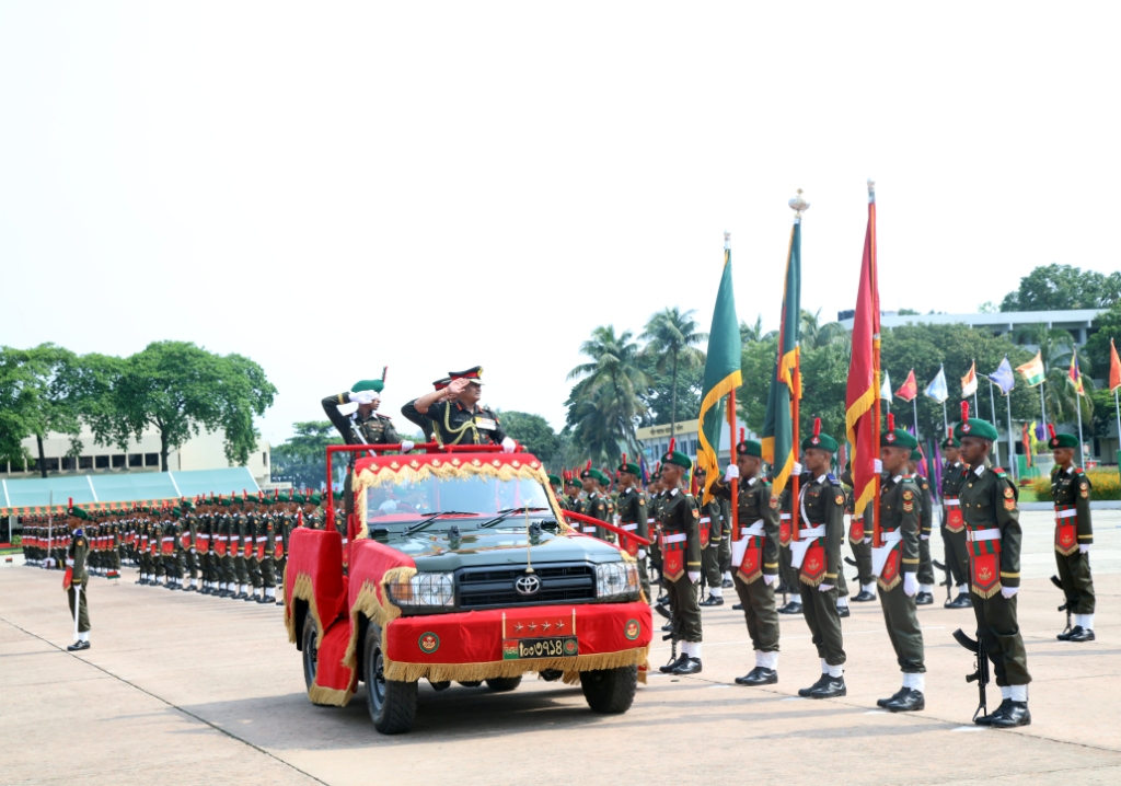 The President Parade of 84 BMA Long Course