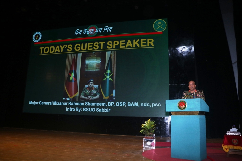 Sharing of Military Operational Experience by Senior Leadership - May 2023