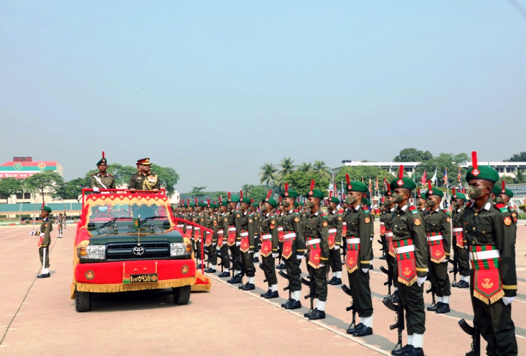 Commandant Parade of 83 BMA Long Course