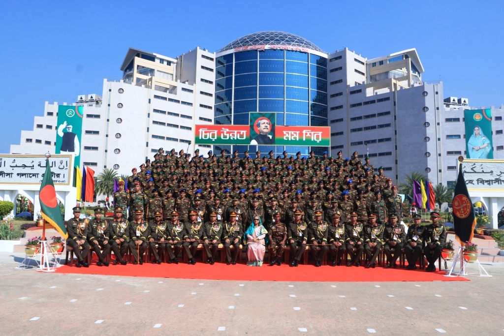 President Parade of 83 BMA Long Course