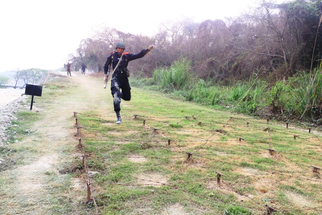 Inter-Company Assault Course Competition - Summer Term 2023